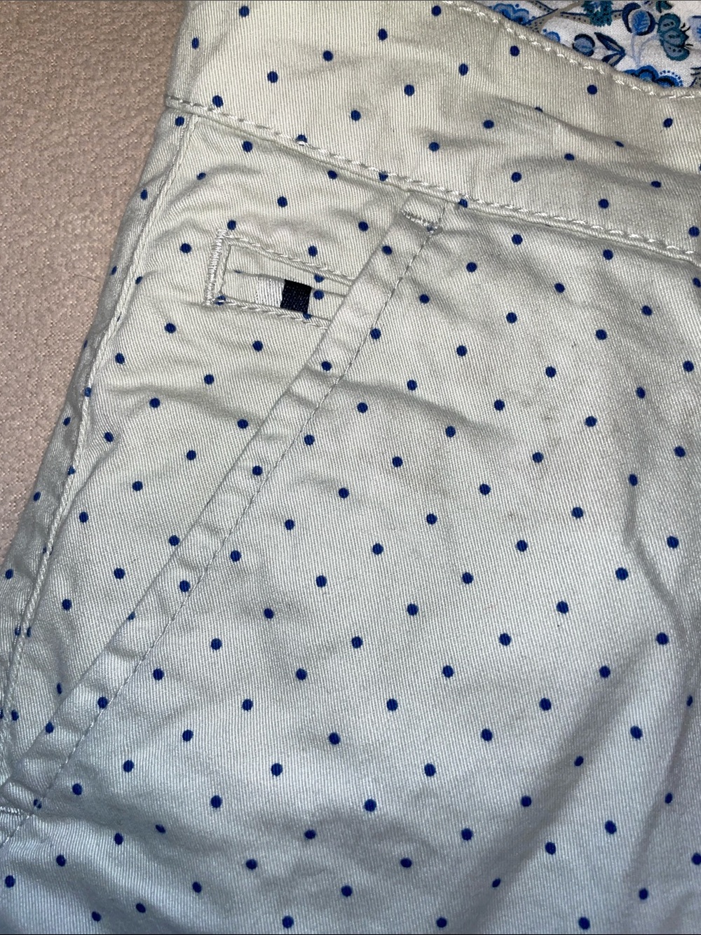 Denim & Flower Ricky Singh 30 polka dots shorts